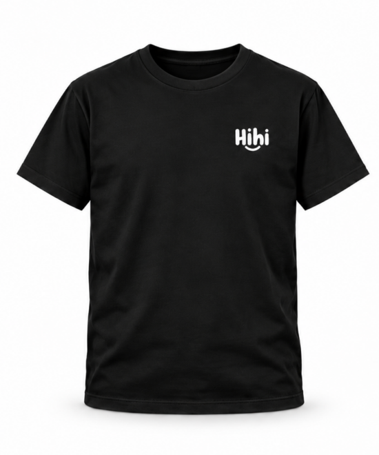 Tričko „Hihi“ unisex – žlté / čierne – Obrázok 10